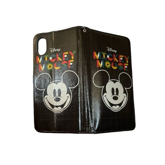 Disney Collection Mickey Mouse Wallet iPhone XS Max Cover - Picture 2 of 4